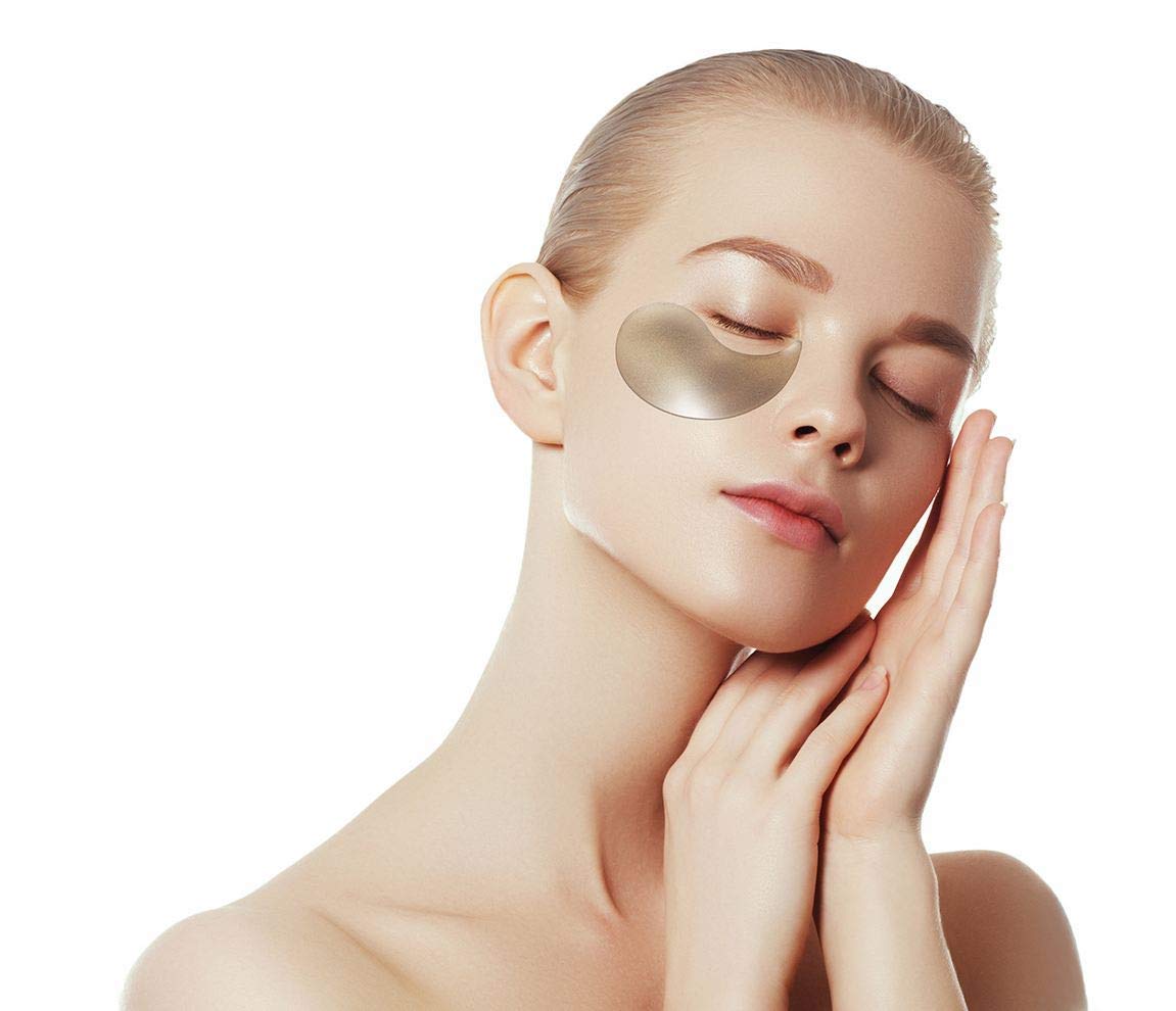 Black Pearl and Gold Hydrogel Eye Patch • Best You KBeauty Belleza y